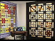 2012 Kansas City Star BOM Quilt (on the right) by S. Cully.
