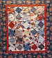 Paisley Patriotic Quilt by S. Cully.